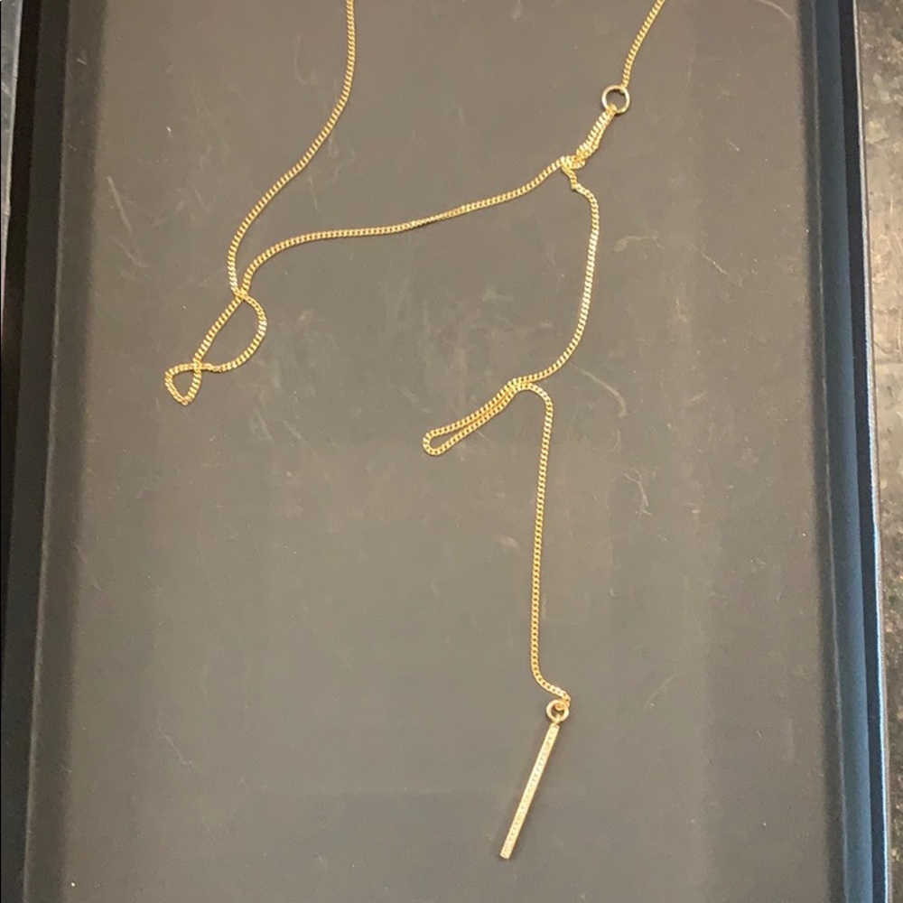 Adjustable Bar Necklace